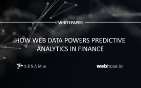 Predict financial movements with web data